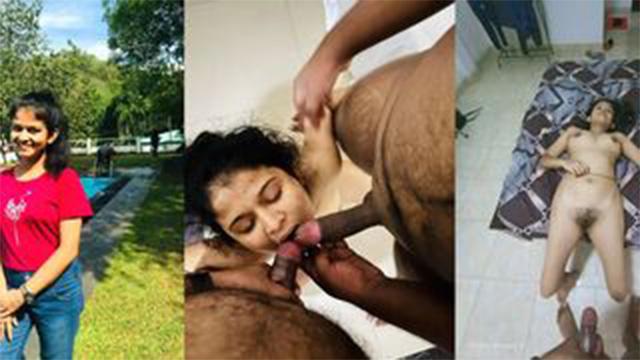 Beautiful Telugu Girl Threesome Fucking Taking Cum On Face