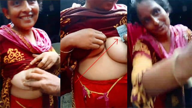 Neighbour Aunty Showing Her Boobs Showing Video