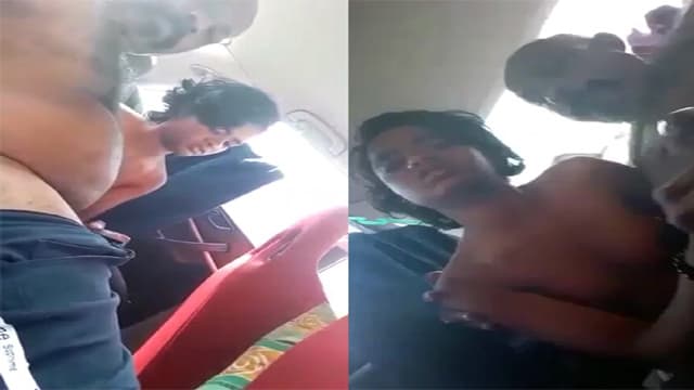 Village Slim Girl With Old Uncle Inside Car Mms Video